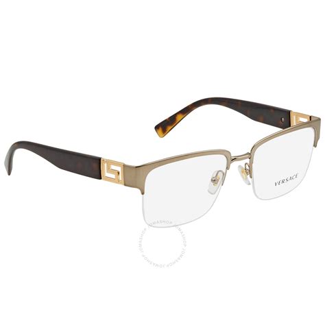 versace square black frame|Versace frames for men.